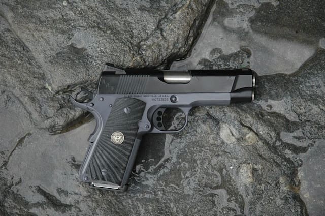 Wilson Combat Bill Wilson Carry on the rocks (courtesy The Truth About Guns)