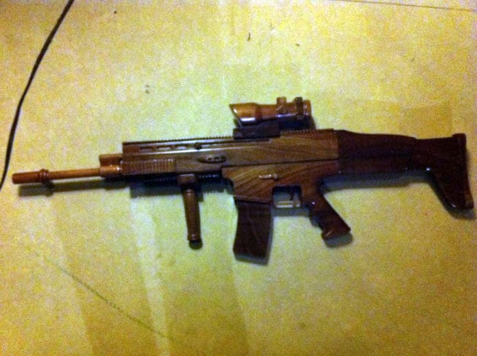 Wood SCAR-L FN SCAR
