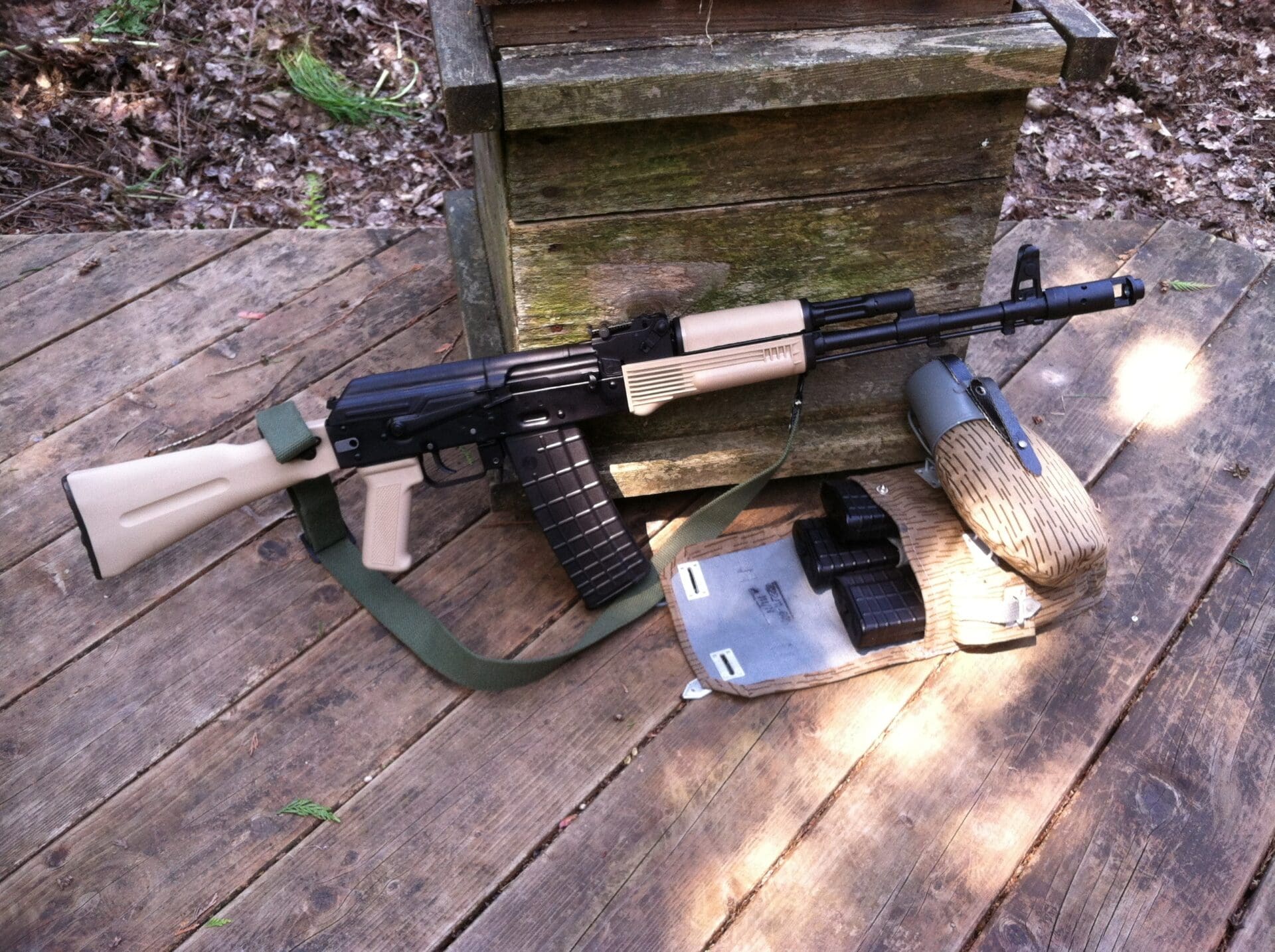 So happy and lucky to find this full auto Circle 10 Arsenal AK