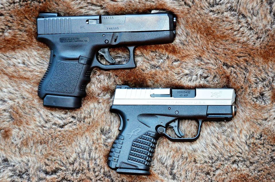 Forty-Five Face-off: Springfield Armory XD-S vs. Glock 36 - The