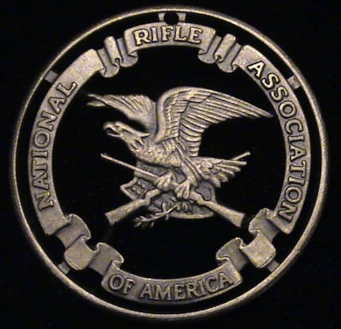 NRA bronze medallion (courtesy etsy.com)