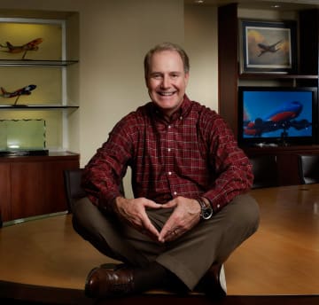 Southwest Airlines  jefe Gary Kelly (courtesy dmagazine.com)