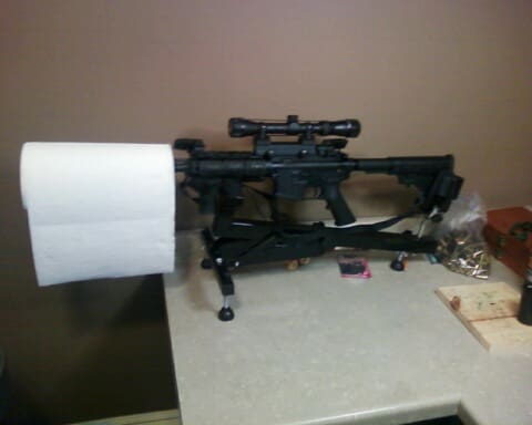 AR-15 towel holder (courtesy AA for The Truth About Guns)