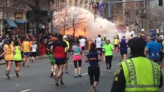 Boston Marathon bomb blast (courtesy kitv.com)