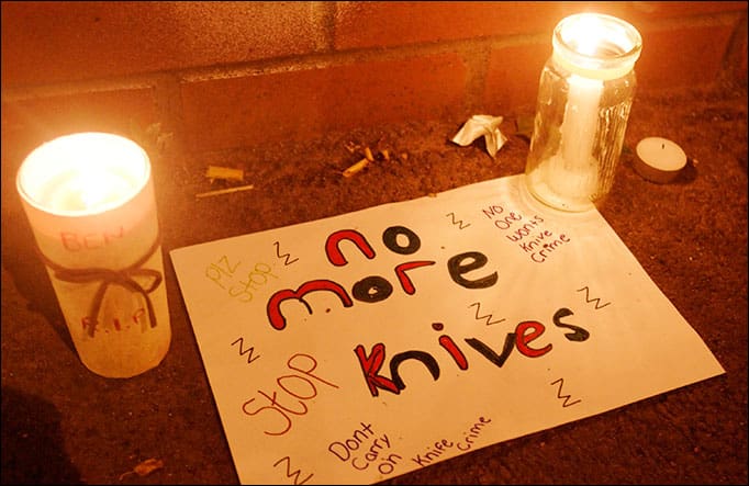 No more knives (courtesy thesun.co.uk)
