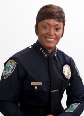 Santa Monica CA Police Chief Jaqueline Seabrooks (courtesy santamonicapd.org)