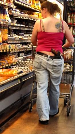Open carry Walmart (courtesy she who must not be named)