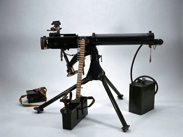 Vickers machine gun (courtesy militaryfactory.com)