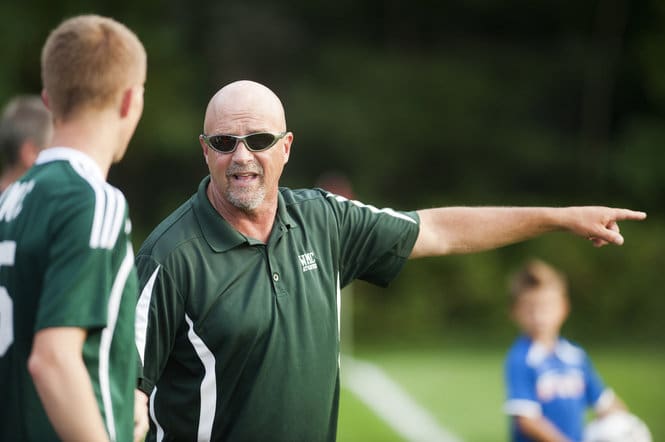 David Hulings, Soccer Coach at Muskegon Western Michigan Christian (courtesy mlive.com)