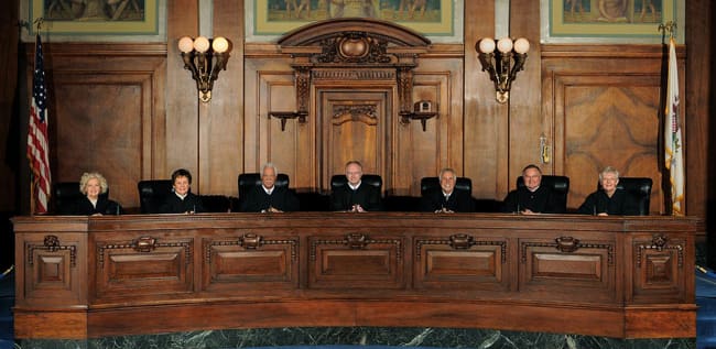 Illinois Supreme Court Justices (courtesy smartgunlaws.org)