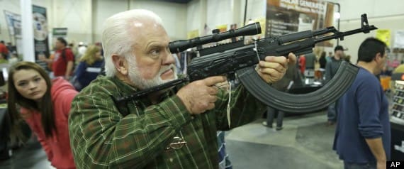 Colorado gun owner with high cap mag. And no that's not a euphemism (courtesy huffingtonpost.com)