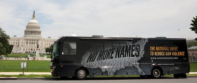 No More Names tour bus (courtesy nomorenames.org)
