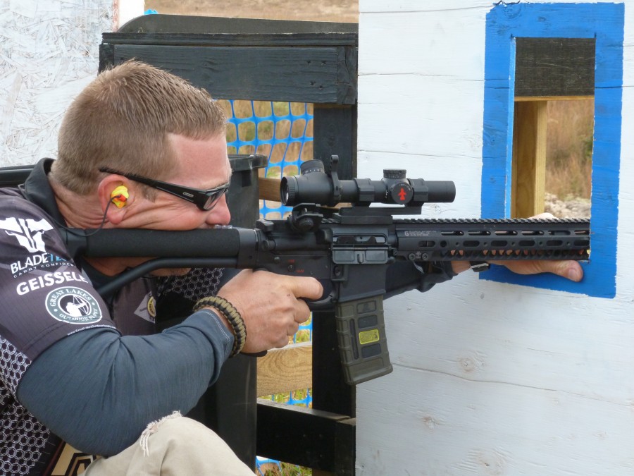 Chris Cerino at the FNH USA 3-Gun, c Nick Leghorn