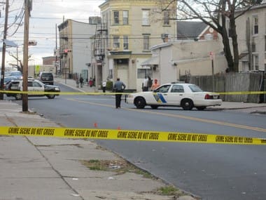 Trenton NJ crime scene (courtesy nj.com)