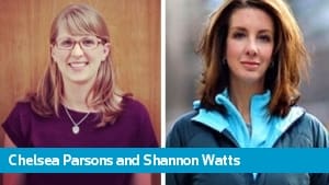 Chelsea Parsons of American Progress and Shannon Watts of Moms Demand Action (courtesy blogs.reuters.com)