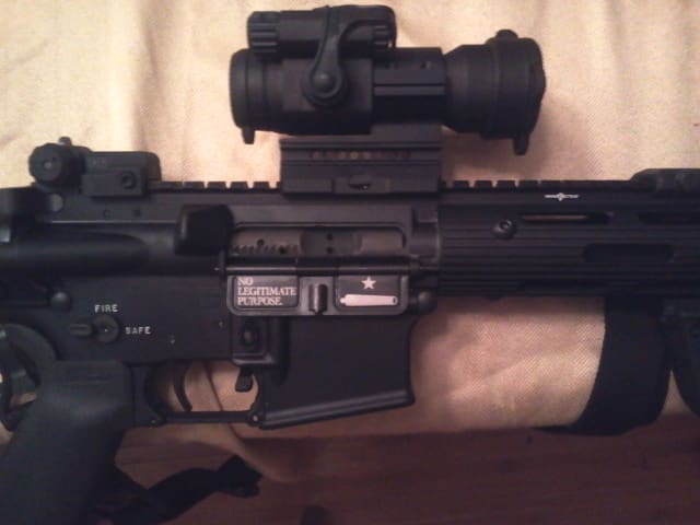 Don's AR-15 build (courtesy The Truth About Guns)