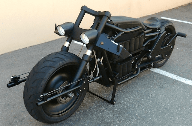 Custom "Bat Pod" bike sans shotguns (courtesy ebay.com)