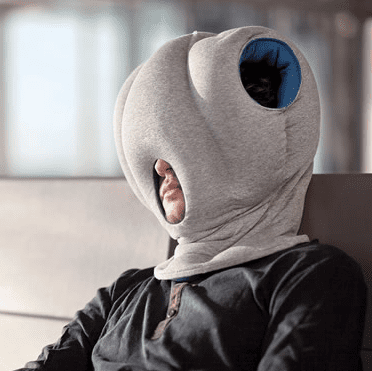 Power Nap Head Pillow (courtesy hammacher.com)