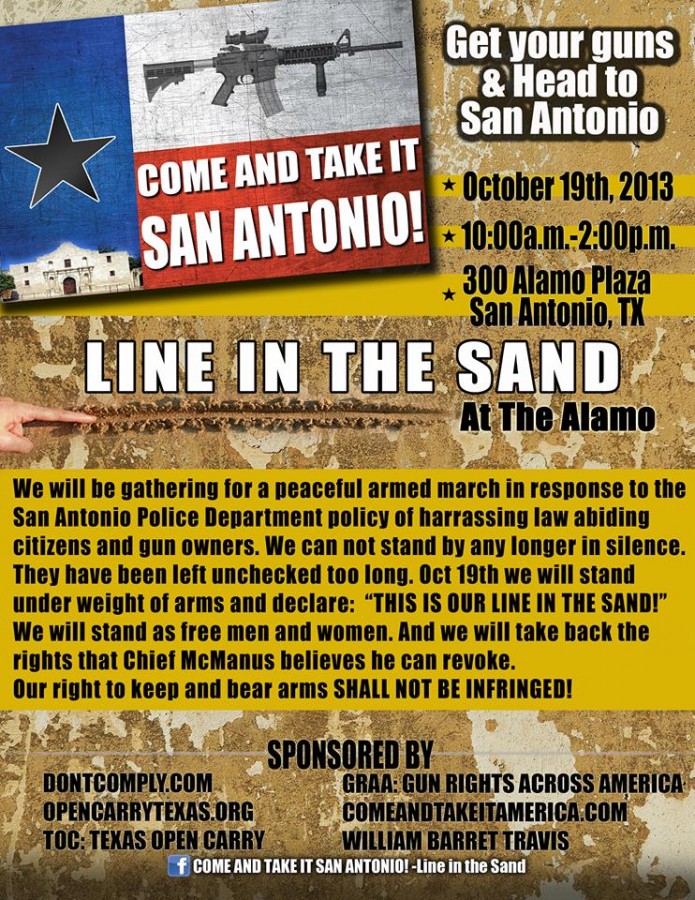 Come & Take It San Antonio c Facebook