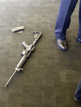 Gun used by LAX shooter 