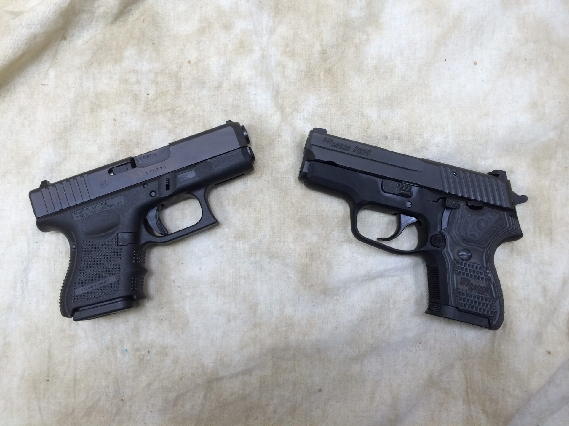 Which Gun Would You Grab: Glock 26 or Sig 224? 