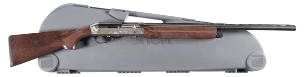 Benelli Legacy model shotgun with case (courtesy rockislandauctions.com)
