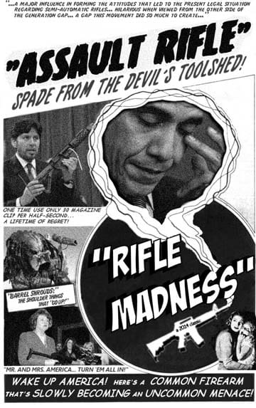 Rifle Madness 2014obama