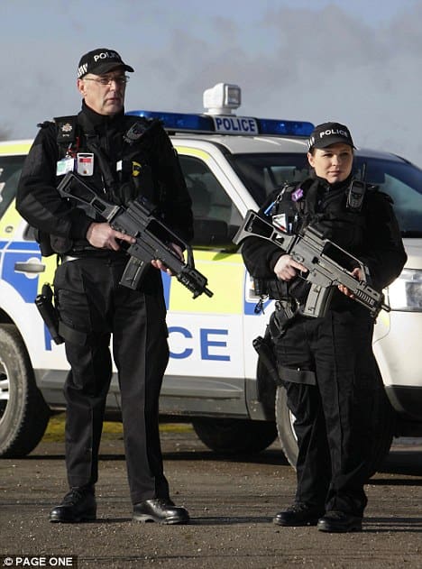 British cops (courtesy dailymail.co.uk)