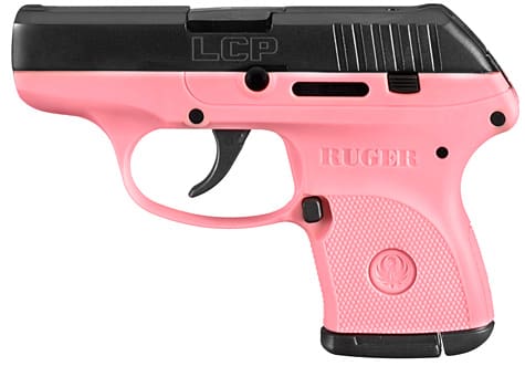 Ruger LCP .380 pink courtesy ruger.com