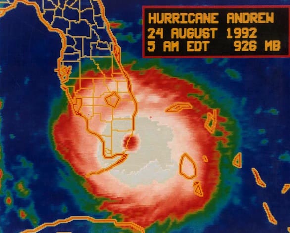 Hurricane Andrew (courtesy wikipedia.org)