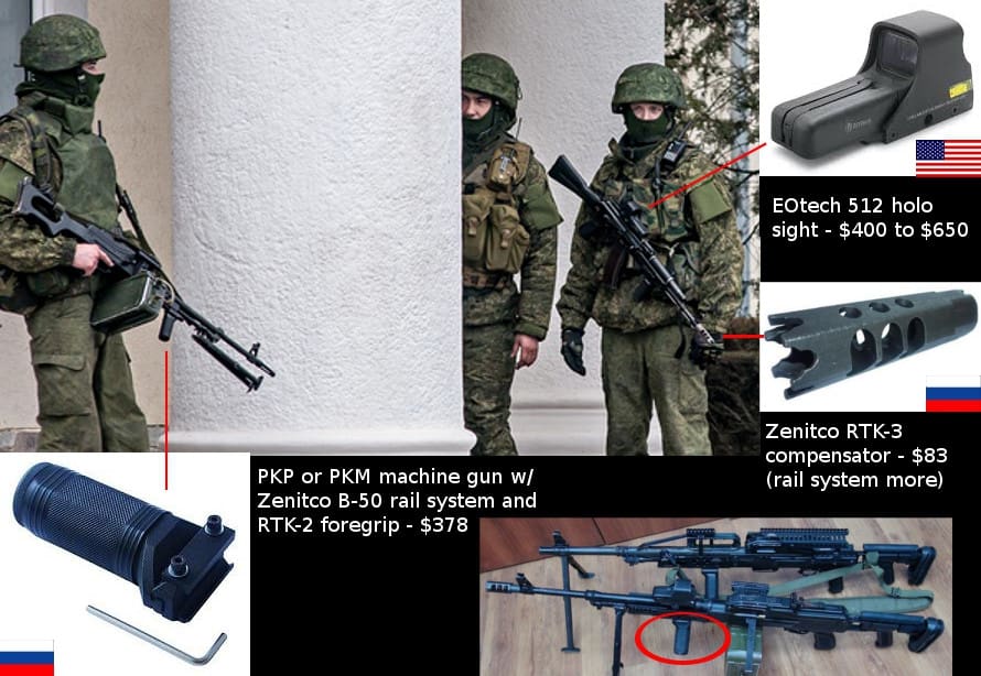 PKM and AK-74M accessories - Imgur