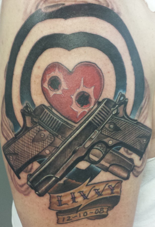 RB's gun tattoo (courtesy The Truth About Guns)