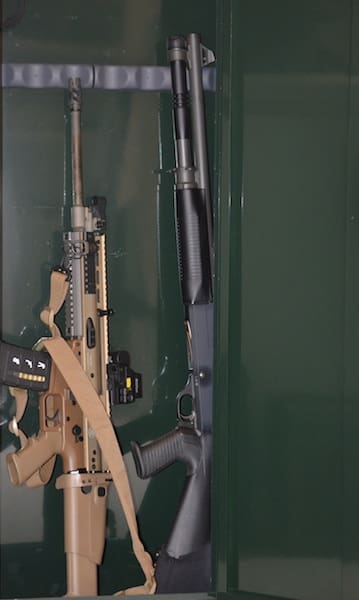 SCAR 16 vs. Benelli M4 (courtesy The Truth About Guns)