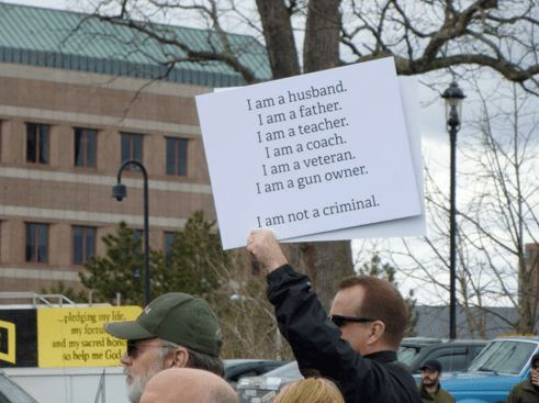 Connecticut pro-gun rally (courtesy The Truth About Guns)