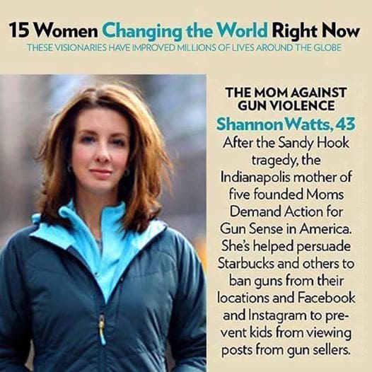 Shannon Watts (courtesy Moms Demand Action for Gun Sense in America Facebook page)