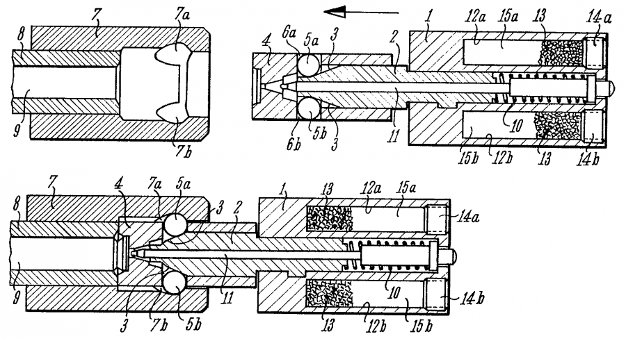 US_Patent_3283435_8-Nov-1966_BREECH_CLOSURE_Theodor_Koch