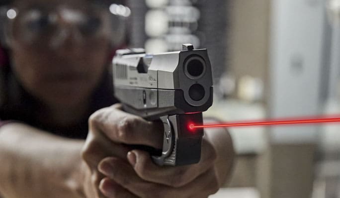 Viridian weapon pistol laser sight