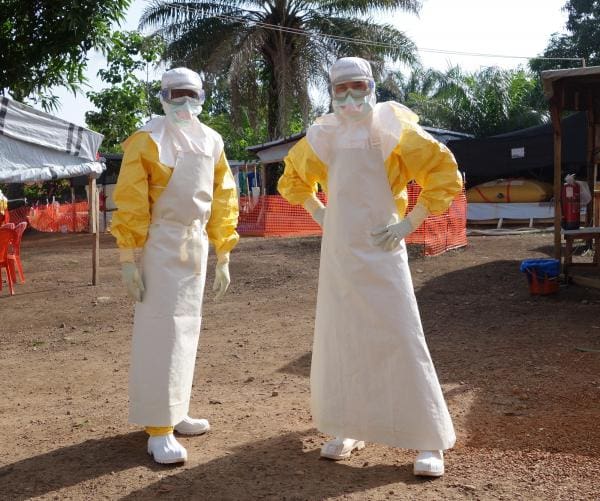 Ebola suit (courtesy wunc.org)