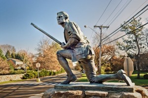 Minuteman statue, Wesport CT (courtesy wikipedia.org)
