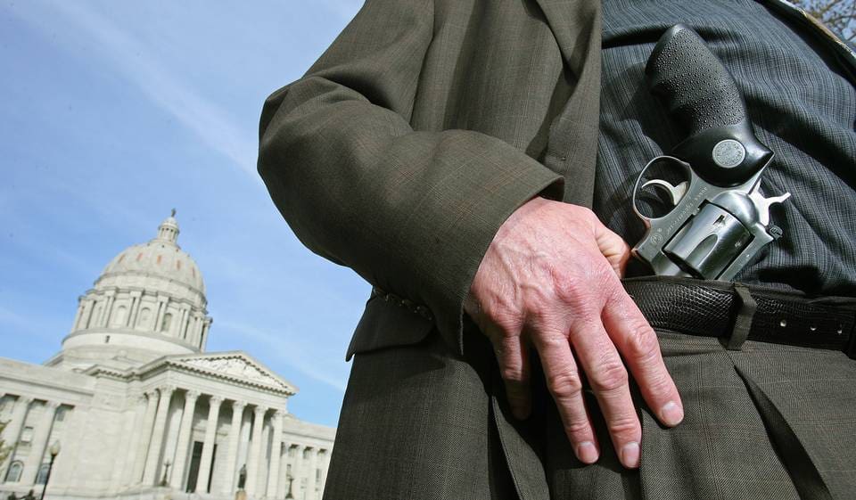 Missouri Capitol gun