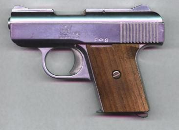 Raven semi-automatic pistol (courtesy jtjersey.com)