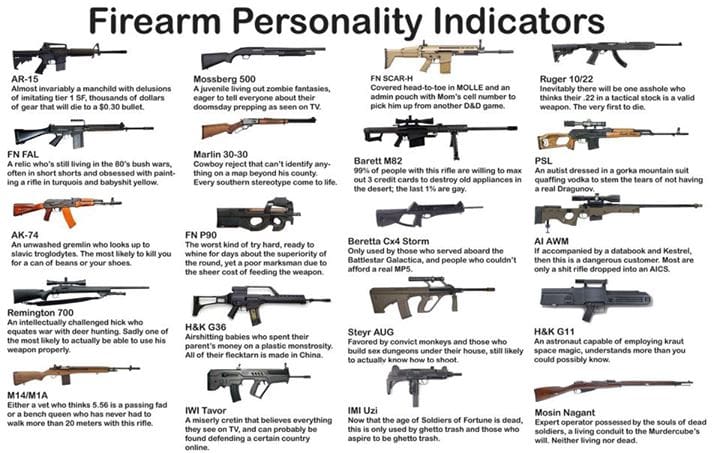 Question of the Day: What's Your Firearm Personality? - The Truth About ...