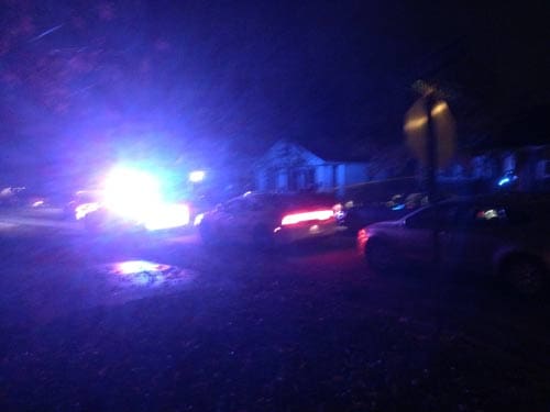 Crime scene, Evansville, ID (courtesy 14news.com)