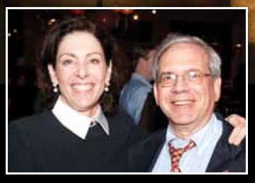 David Gregory's wife Beth Wilkinson an D.C. AG Irvin Nathan at a charity event (courtesy legalinsurrection.com)