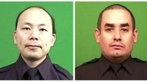 Slain NYPD officers (courtesy cbsnews.com)