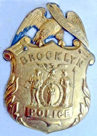 Broklyn Police badge (policeguide.com)
