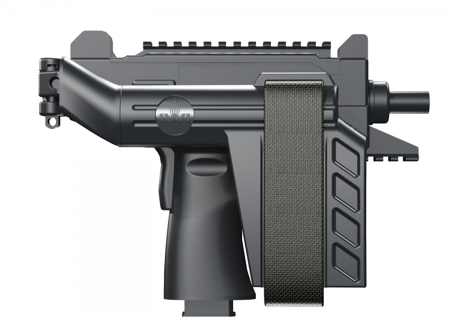 UZI Pro SB Pistol with Brace Folded