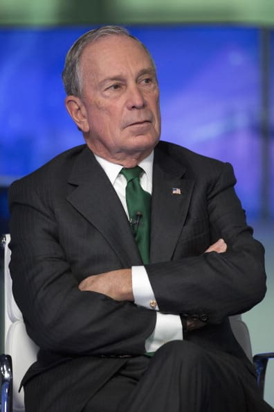 Former New York Mayor Michael Bloomberg And Mayor Of London Boris Johnson Interview