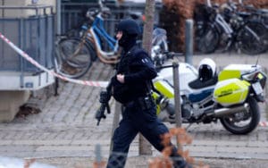 Danish cop: forearmed is forewarned (courtesy nypost.com)