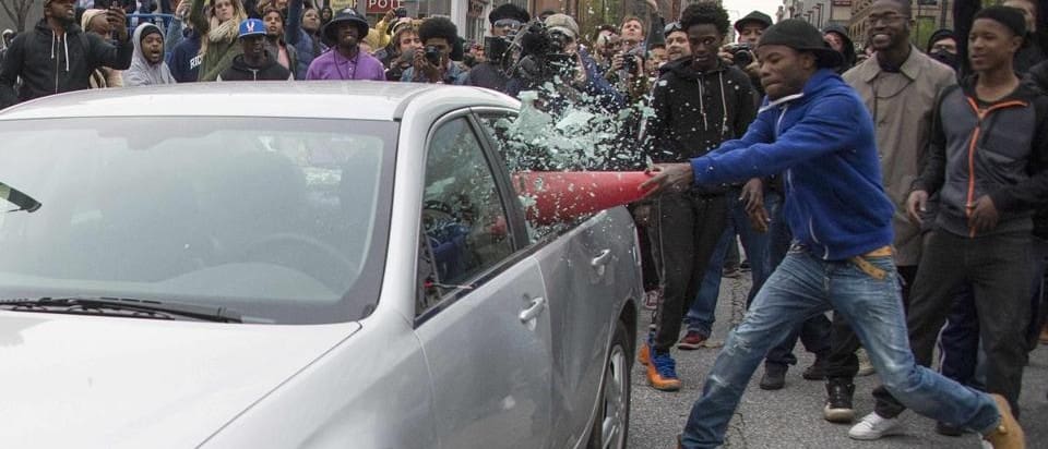 Baltimore Riots (courtesy dailycaller.com)
